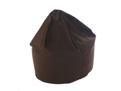 Bean Lazy Cotton Twill Chocolate Brown Bean Bag Large Size from B&Q