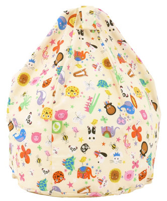 Bean Lazy Cotton Party Animals Bean Bag Large Size from B&Q