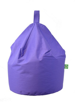 Bean Lazy Cotton Twill Purple Lilac Bean Bag Child Size from B&Q