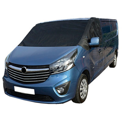 B&Q -  Vauxhall Vivaro Windscreen Cover 2001-2019Black
