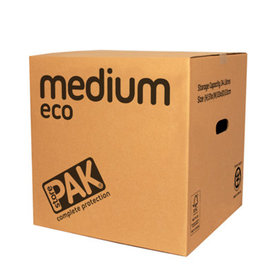 Storepak Medium Cardboard Moving Box from B&Q