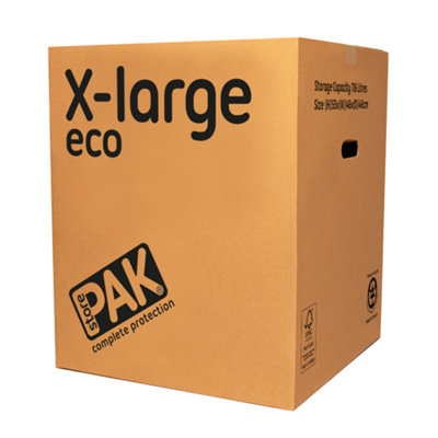 Storepak Extra Large Cardboard Moving Box from B&Q
