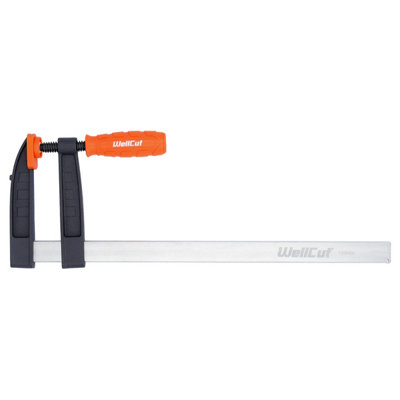Wellcut Bar Clamps 120X400mm Professional Wood Working F ClampsClamping Force 320Kg from B&Q