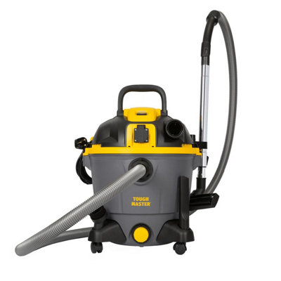 Tough Master Industrial Wet Dry Vacuum Cleaner Hoover 1200W With Hepa Filtration & Blower For Workshop Garage Warehouse from B&Q
