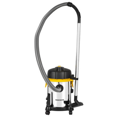 Tough Master 18L Wet & Dry Industrial Vacuum Cleaner 17Kpa Powerful Suction & Blower Function For WorkshopsWarehousesGarages from B&Q