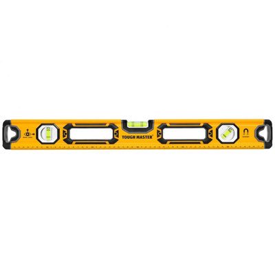 B&Q -  Magnetic Alloy Spirit Level600 mm 24 Inch 3 Vials (Tm-Sl60V)