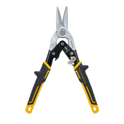 Tough Master Aviation Snip Straight Cut For Sheet Metal, Aluminium - 250 Milimetres (Tm-Ias10)