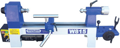 Charnwood W815 Electronic Variable Speed Mini Woodturning Lathe from B&Q