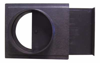 Charnwood 125G 125mm Dia Blast Gate For Woodworking Dust Extraction from B&Q