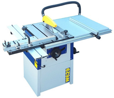 Charnwood W629 10'' Cast Iron Table Saw With Sliding Carriage from B&Q