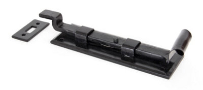 From The Anvil 33016 Black 6"" Cranked Door Bolt. - Image 3