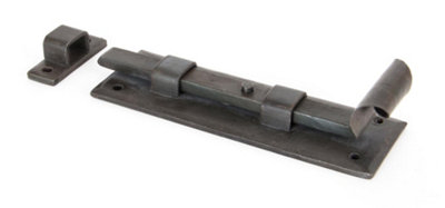 From The Anvil Beeswax 6 Inch Straight Door Bolt - Image 3