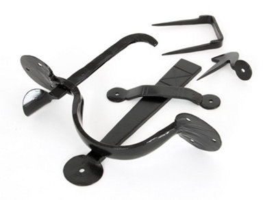 From The Anvil Black Medium Bean Thumblatch from B&Q