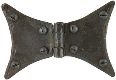 From The Anvil Beeswax 3 Inch Butterfly Hinge (Pair) from B&Q