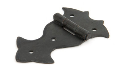 B&Q -  Beeswax Ornate Hinge (Pair)