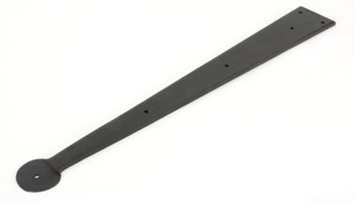 B&Q -  Beeswax 18 Inch Penny End Hinge Front (Pair)
