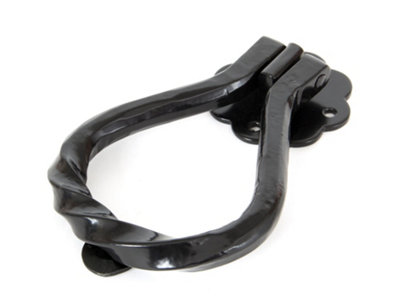 From The Anvil Black Pear Shaped Door Knocker from B&Q