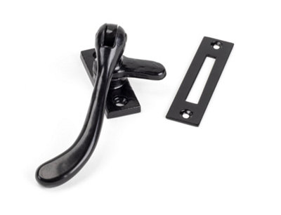 From The Anvil Handmade Peardrop Fastener Black