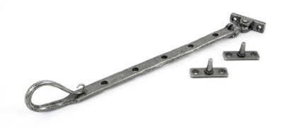 From The Anvil Pewter 12 Inch Shepherd's Crook Stay from B&Q