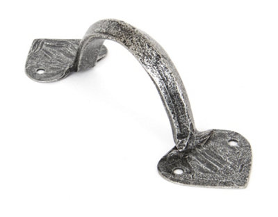 From The Anvil Pewter 6" Gothic D Handle from B&Q