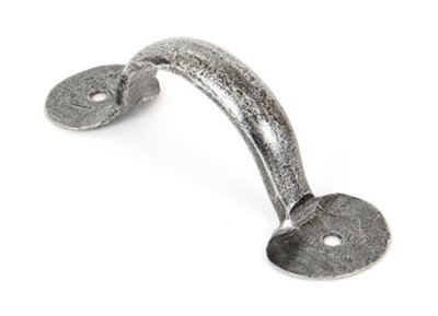 From The Anvil Pewter 4" Bean D Handle from B&Q