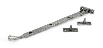 From The Anvil Pewter 12 Inch Peardrop Stay from B&Q
