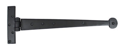 From The Anvil Black 15 Inch Penny End T Hinge (Pair) from B&Q