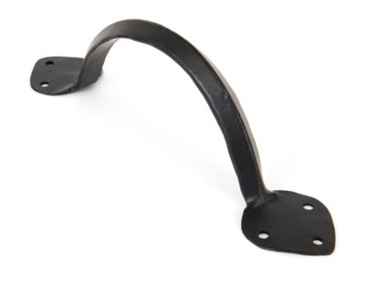 From The Anvil Black 8" Gothic D Handle from B&Q