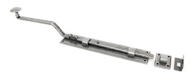 From The Anvil Pewter 10 Inch French Door Bolt from B&Q