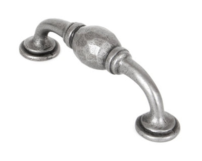 From The Anvil Natural Smooth 5" Hammered D Handle from B&Q