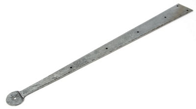 From The Anvil Pewter 24 Inch Penny End Hinge Front (Pair) from B&Q