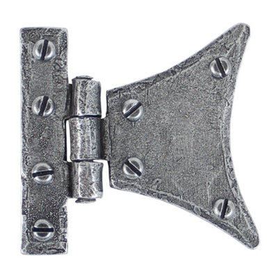 From The Anvil Pewter 2 Inch Half Butterfly Hinge (Pair) from B&Q