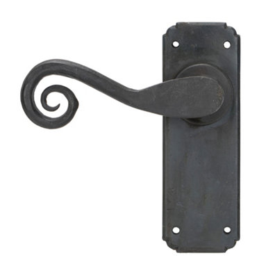 From The Anvil Beeswax Monkeytail Lever Latch Set from B&Q