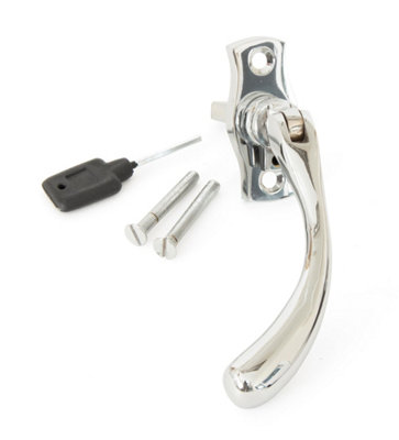 From The Anvil Polished Chrome Peardrop EspagLh from B&Q