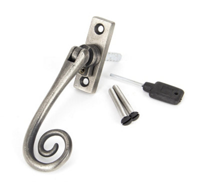 From The Anvil Antique Pewter Slim Monkeytail EspagRh from B&Q