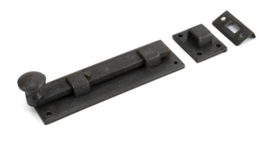 From The Anvil Beeswax 6 Inch Straight Knob Bolt from B&Q
