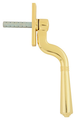 B&Q -  Electro Brass Teardrop Espag
