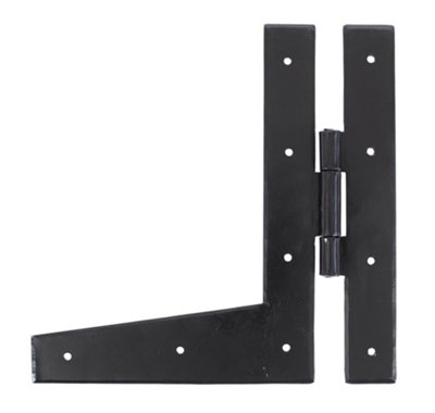 From The Anvil 9 Inch Hl Hinge (Pair) Black