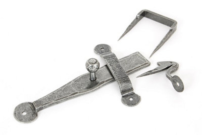 From The Anvil Pewter Latch Set from B&Q