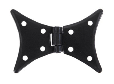 B&Q -  Black 3 Inch Butterfly Hinge (Pair)