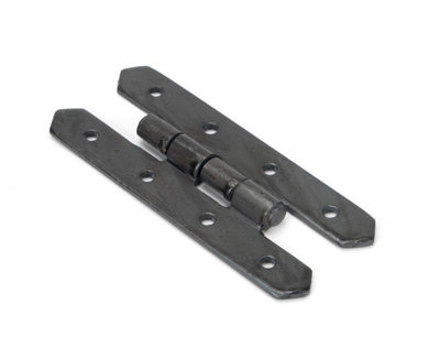 From The Anvil Beeswax 4 Inch H Hinge (Pair) from B&Q