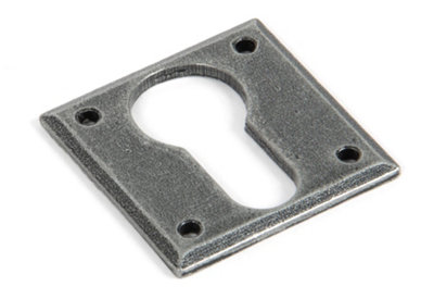 From The Anvil Pewter Avon Euro Escutcheon from B&Q