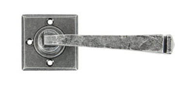 From The Anvil Pewter Avon Lever On Rose Set Unsprung from B&Q