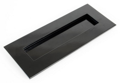 From The Anvil Black Small Letter Plate from B&Q
