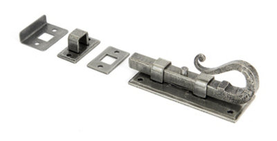 From The Anvil Pewter 4 Inch Shepherd's Crook Universal Bolt from B&Q