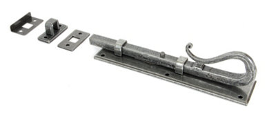 From The Anvil Pewter 8 Inch Shepherd's Crook Universal Bolt from B&Q