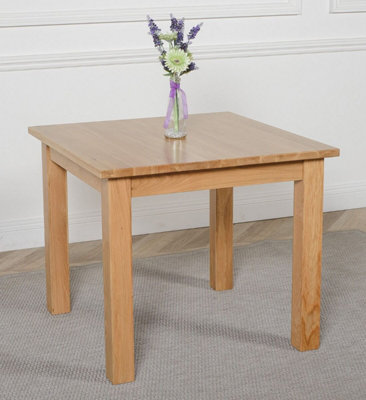 B&Q -  Oslo 90Cm Small Square Dining Table