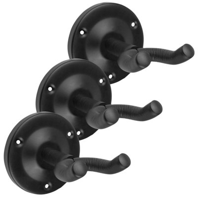 B&Q -  Ukulele Wall MountPack Of 3 Ukulele Wall Hangers - Image 3