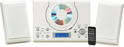 B&Q -  Hifi Stereo System With Cd PlayerFm RadioAnd Aux Input For PhoneMp3 PlayerTabletAnd Ipod