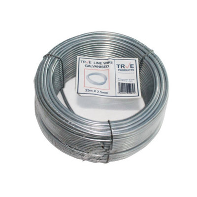 True Products Galvanised Line Straining Tension Wire - 25M - Image 3